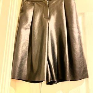 Top shop pleather culottes